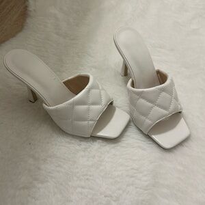 White heels